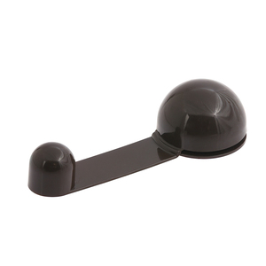 Fermaporta Adesivo con Fermo Marrone - Product Image 1