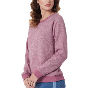 Sudadera de Mujer Personalizada al por Mayor, con Logotipo Impreso en la Parte Delantera, de Lona de Alta Calidad, Transpirable y de Secado Rápido, Último Modelo - Product Image 2