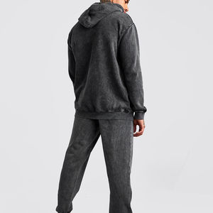 Chándal Informal para Hombre, Diseño Moderno, Lavado Ácido, Alta Calidad, Transpirable, 100% Algodón, Ligero, Corte Regular, Totalmente Personalizable - Product Image 2