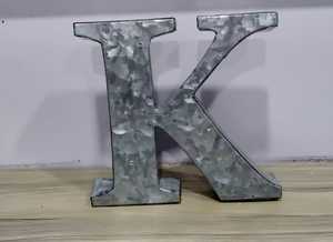 Suministro directo de fábrica SAM Escultura China moderna Hierro galvanizado Esmalte opaco Personalizado Antiguo B Letra numérica Alta - Product Image 2