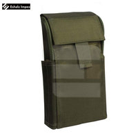 Pochette de chasse et de tir en toile souple de haute qualité à 3 emplacements pour cartouches, avec design personnalisable