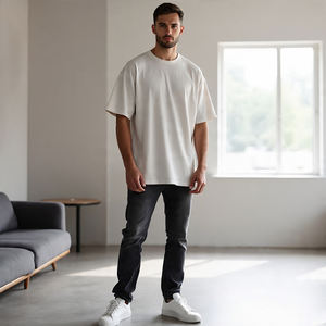 Camisetas de hombre de Color degradado de alta calidad, camiseta de manga corta de algodón y poliéster, camiseta de verano de nuevo estilo para hombre - Product Image 5