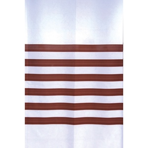 Cortina de Baño de Poliéster 180x200 PREM. LIGNE CHOCOL - Product Image 2