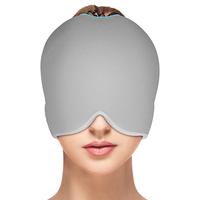 Capuchon double couche pour le soulagement des maux de tête et des migraines Chapeau réutilisable pour la thérapie par le froid