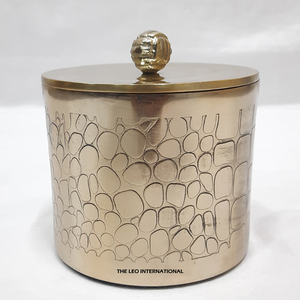 ภาชนะจัดเก็บของจากดีไซเนอร์แฟนซีโลหะชุบทองคุณภาพสูงมีความต้องการมากที่สุด - Product Image 1