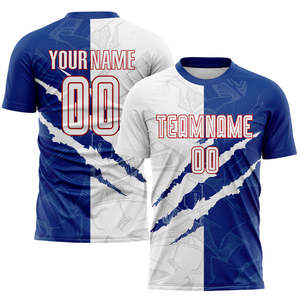 Uniformes de Fútbol Personalizados Profesionales, Camisetas de Fútbol Sublimadas de Poliéster de 220 GSM, Absorbentes de Humedad, OEM - Product Image 5
