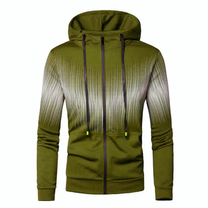 Wholesale Customized Men Heavyweight Outdoor Running Tracksuit Hooded Long Sleeve Sports Set Eco Friendly Sublimated - Product Image 2