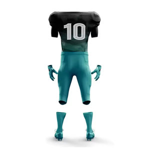 Nouvelle saison dernier Style personnalisé maillots de Football américain hommes court 100% Polyester évacuation de l'humidité respirant de haute qualité - Product Image 2