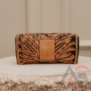 Étui à lunettes en cuir véritable fabriqué à la main avec ceinture en cuir porte-lunettes unisexe étui à lunettes de lecture - Product Image 5