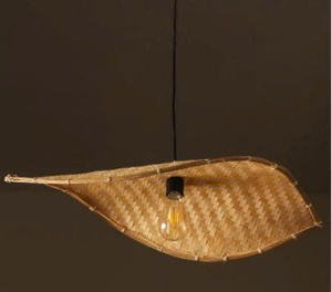 Handcrafted Bamboo Rattan <b>Table</b> <b>Lamp</b> Lampshade Made in Vietnam Room Decoration <b>for</b> Home Hotel Resort Restaurant - Product Image 2