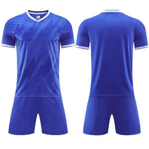 Uniforme de entrenamiento de equipo de fútbol escolar con nombre y número, ropa deportiva personalizable para jugadores de fútbol - Product Image 2