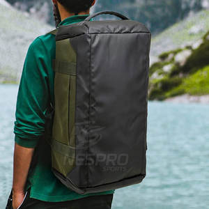 Mochila deportiva personalizada de lona de calidad superior MOQ bajo último diseño plegable con logotipo 50-70L de capacidad - Product Image 6