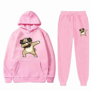 Hot Selling Custom Women's Winter <b>Jogging</b> 2-Piece Set <b>Ladies</b> Tracksuit with Sublimation Technique Sweat <b>Suit</b> Clothing - Product Image 3