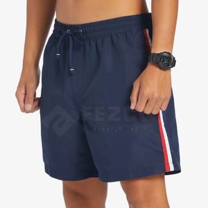 Mejores pantalones cortos de playa ligeros hechos a medida patrón sólido estilo casual para la venta en línea - Product Image 4