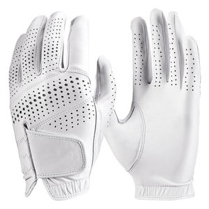 ถุงมือกอล์ฟผู้ชายหนังแท้นุ่มสบายป้องกันรังสียูวีกันน้ำระบายอากาศได้โลโก้เปล่าสำหรับใช้ในกีฬา - Product Image 1