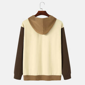 Nouvel arrivage Sweats à capuche pour hommes d'hiver de qualité supérieure décontractés respirants pour adultes avec logo personnalisable motif solide col à capuche - Product Image 2