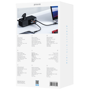 Regleta de alimentación Proove Homester Pro 65W (3AC + 2 Type-C + 2 USB) 1.5m - Product Image 4