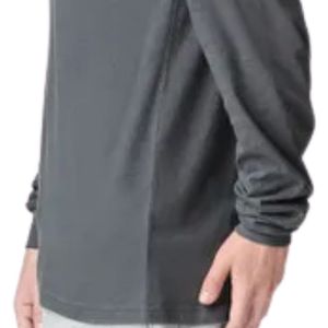 เสื้อยืดแขนยาวลำลองผู้ชาย ผ้าฝ้ายเนื้อนุ่ม คอกลม สีพื้น ใส่สบาย สไตล์สตรีทแวร์ - Product Image 6