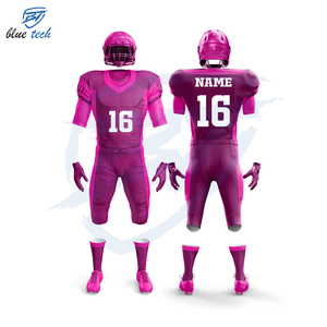 Uniforme de football américain de haute qualité respirant équipe de football pratique vêtements de sport pour hommes adultes - Product Image 5