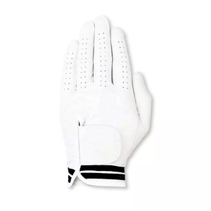 Guantes de Golf de Cuero Genuino de Alta Calidad Hechos a Medida con Logotipo Personalizado, Transpirables, Ligeros, para Mano Izquierda, Venta al Por Mayor, Más Vendidos - Product Image 1