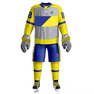 Uniforme de Hockey sobre Hielo para Equipos, MOQ Bajo, Uniforme de Entrenamiento Juvenil, Uniforme de Hockey sobre Hielo en Oferta - Product Image 1