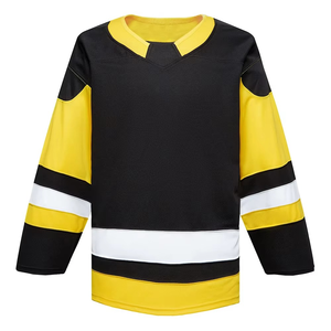 Tenue d'équipe de hockey sur glace, maillot et short pour homme, design personnalisé de haute qualité, uniforme de hockey sur glace à vendre en provenance du Pakistan - Product Image 1