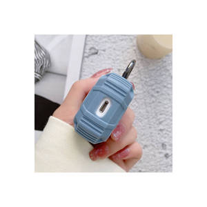 Étui de protection antichoc en silicone boutonné Netzy durable avec airbag pour AirPods 3e génération, étui en plastique pour écouteurs/casque - Product Image 3