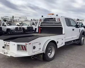 Precio al por mayor: Camión Ford F550 4x4 de cabina extendida y plataforma plana, usado 2018, listo para exportar a todo el mundo. - Product Image 3