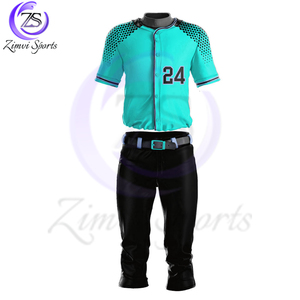 Tela suave de moda totalmente por encargo propio diseño peso ligero mejor diseño 2025 ropa de equipo deportivo estilo único uniforme de béisbol - Product Image 3
