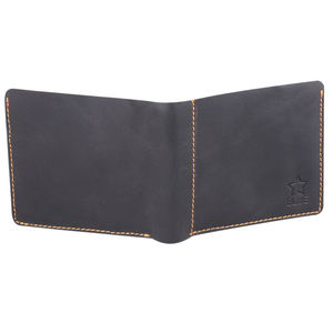 Cartera abierta de cuero para hombre con función RFID - Product Image 4