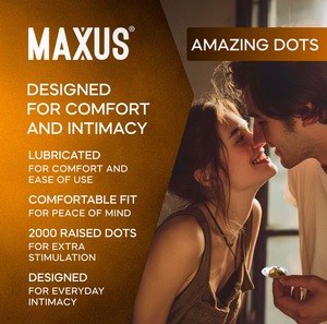 Condones MAXUS Ultra Premium, paquete de <span class=keywords><strong>3</strong></span>, con puntos increíbles, 2000 puntos, creados en el Reino Unido - Product Image 3