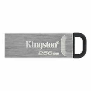 แฟลชไดรฟ์ Kingston Black USB ความจุ 256 GB อินเทอร์เฟซ USB 2.0 โลโก้สลัก วัสดุพลาสติก - Product Image 1