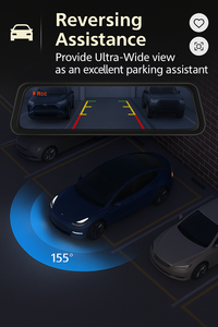 Cámara para Coche STARVIS con Visión Nocturna, Doble Lente, Grabador de Video, Gran Apertura F1.8, 1080P HD, Vista Amplia de 155°, Rastreo GPS, Grabación en Bucle - Product Image 4