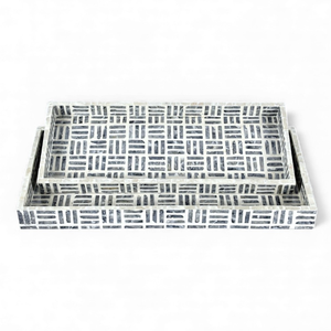 Bandeja de Nácar Natural al por Mayor, Bandeja de Servicio Hecha a Mano, Bandeja de Concha para Decoración del Hogar, Hecha Directamente en Vietnam - Product Image 2