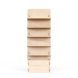 Il vostro logo personalizzabile in portatile facile montaggio e regolabile mensola in legno per le forniture del supermercato e fiera - Product Image 5