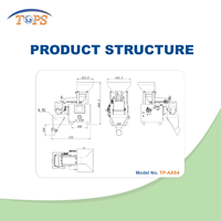 Machine d'emballage de granulés multi-têtes entièrement automatique et précise pour l'emballage de sacs/films/feuilles d'emballage de produits alimentaires et de snacks, avec moteur