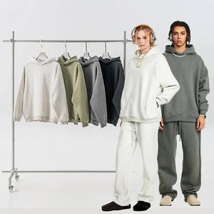 Combinaison de sport Gym Fitness Training à logo personnalisé pour hommes veste zippée et pantalon de jogging ensemble deux pièces pour le printemps - Product Image 6