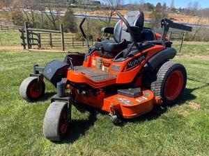 จัดส่งฟรีสำหรับขายเครื่องตัดหญ้า ZD1211 Kubota ศูนย์เลี้ยว24.8แรงม้าเครื่องยนต์ดีเซล60นิ้วเครื่องตัดหญ้า - Product Image 3