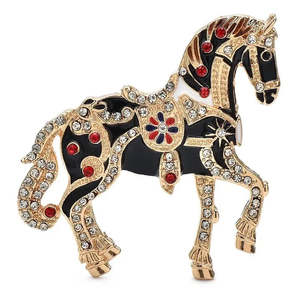 Luxe <b>Animal</b> Cheval Broche Idal Cadeau De Luxe - Product Image 4