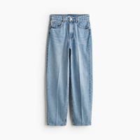 Jean en denim taille haute coupe boyfriend pour femme, décontracté, confortable, toutes saisons, élégant, sexy, délavage foncé/coloré, écologique