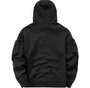 Sudadera con capucha extragrande con interior cálido, costuras suaves y construcción acogedora, perfecta para ropa urbana y para usar en capas en invierno. - Product Image 4