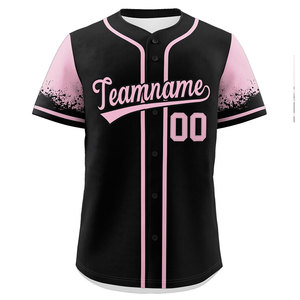 Camiseta de béisbol a rayas con aspecto atlético clásico Camiseta de béisbol de manga corta con diseño de cuello en V - Product Image 4