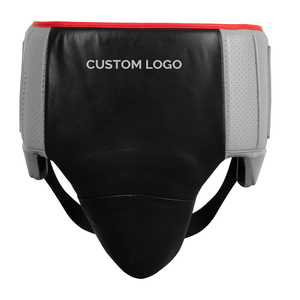 Protège-aine de boxe en cuir durable, léger, respirant, avec impression de logo personnalisé pour hommes - Vente en gros - Product Image 1