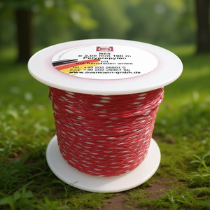Overmann 50m 1.7mm Polypropylene 40kg Red/White VPE 6-pack Maurerschnur for <b>Plaster</b> Trowels - Product Image 3