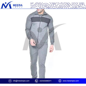 Chándal deportivo de moda para Hombre | Conjunto de entrenamiento ligero | Chaqueta con cremallera y joggers con capucha | Activewear transpirable para gimnasio - Product Image 2