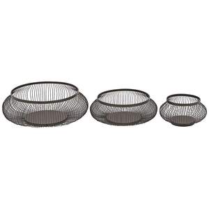 Cesta de frutas de almacenamiento de diseño de Metal más nuevo, decoración de mesa de comedor de forma redondeada y cesta de encimera de cocina, uso de cocina - Product Image 3
