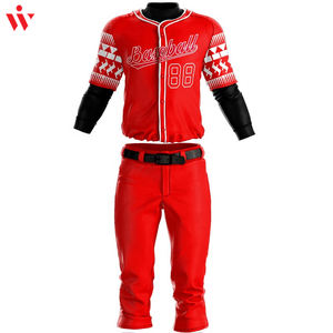 Uniforme de béisbol ligero 2023, ropa deportiva transpirable con impresión de logotipo personalizado de alta calidad en varios colores, estilo de conjunto - Product Image 6