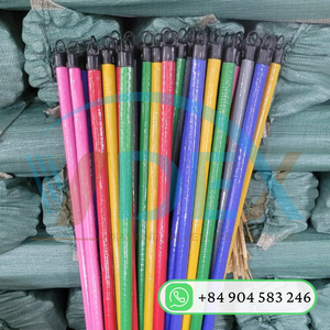 Mejor venta 2025 personalizado mopa palo escoba mango de madera con cabeza de escoba de PVC para el hogar - Product Image 5