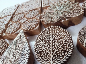 Custom Made Hand Carved <b>Wooden</b> Printing <b>Blocks</b> Available in Custom Made Assorted Sizes Ideal for Resale by Art and Craft Store - Product Image 5