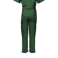 Overol de Trabajo 2026, Ropa de Trabajo Protectora, No Tóxica, de Poliéster Transpirable, Corte Holgado, Cinturón Ajustable, Color Azul Sólido, Corto